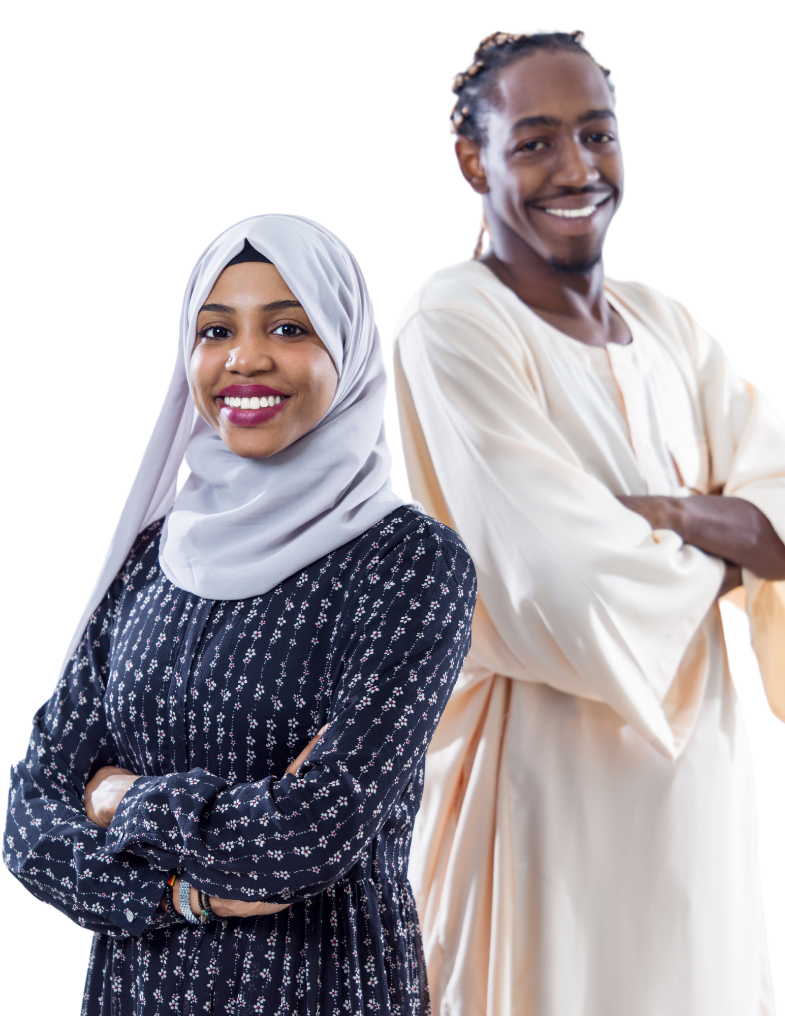 Happy Muslim couple 1